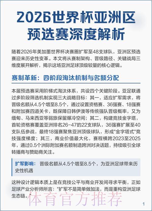 2026世界杯精彩赛事高清直播深度解析
