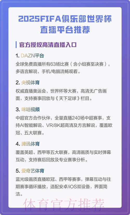 推荐几个可以在线观看世界杯直播的平台 推荐几个可以在线观看世界杯直播的平台